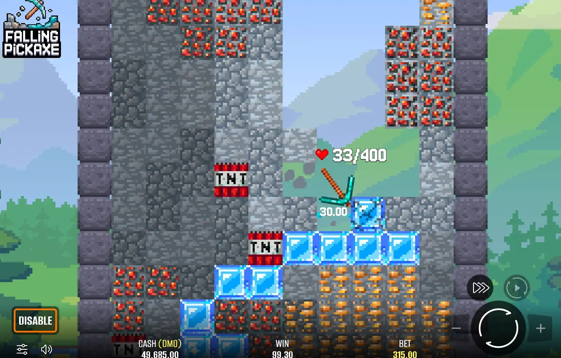 What Is Falling Pickaxe?